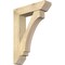 Ekena Millwork Imperial Slat Rough Sawn Bracket w/ Offset Brace, Douglas Fir, 8"W x 32"D x 44"H BKT0806X32X44IMP06RDF - alternate 1